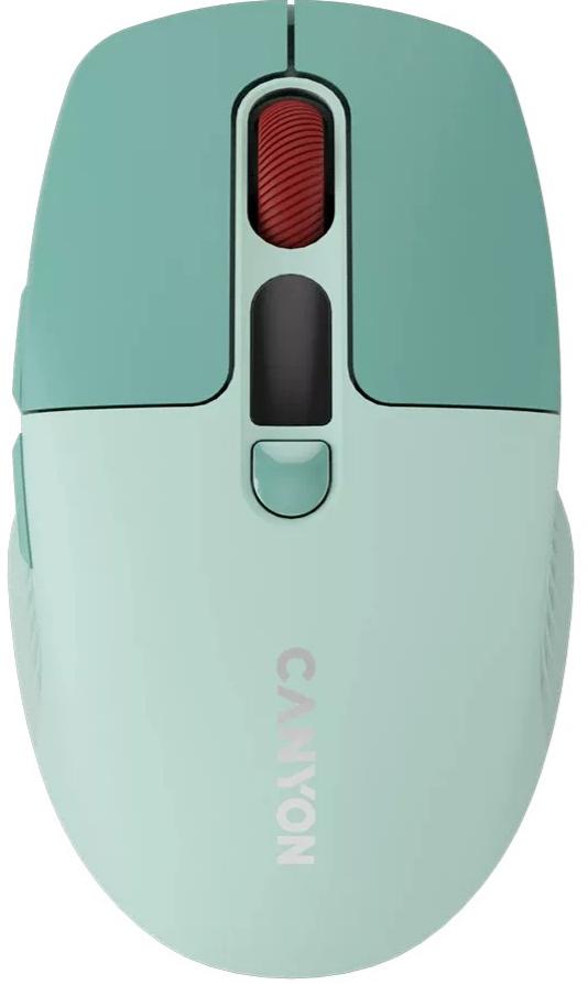 Миша CANYON MW-26 LCD Silent Dual Mode Green (CNS-CMSW26GR) в Києві