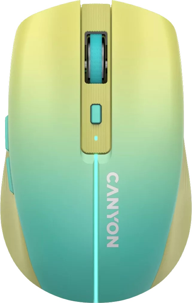 Миша CANYON MW-44 Rechargeable Yellow Blue (CNS-CMSW44UA) в Києві