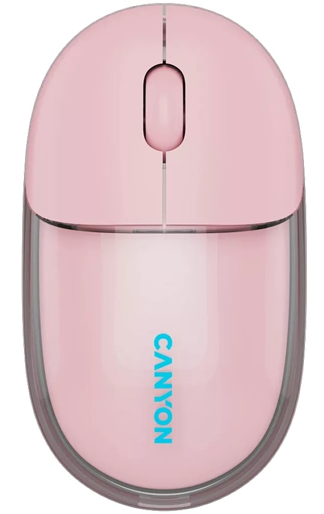 Мышь CANYON OnClick 24 Transparent Pink (CNS-CMSW24P) в Киеве