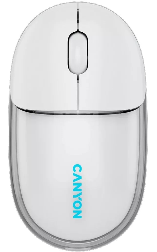 Миша CANYON OnClick 24 Transparent White (CNS-CMSW24W) в Києві