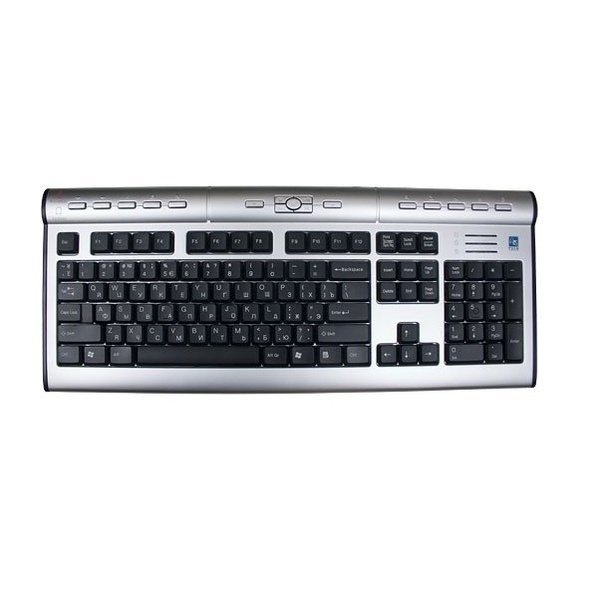 Клавіатура A4Tech KL-7 MU-R PS/2 Silver/Black в Києві