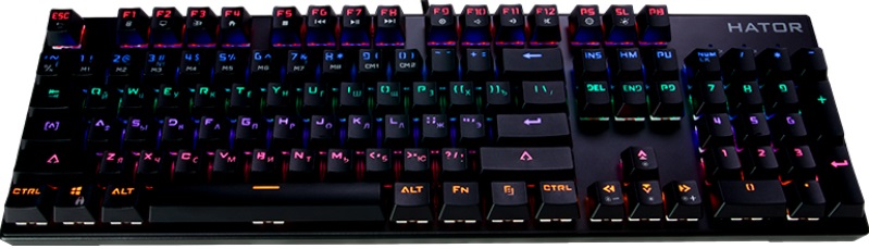 Ігрова клавіатура HATOR Starfall Outemu Red USB Black (HTK-608) в Києві