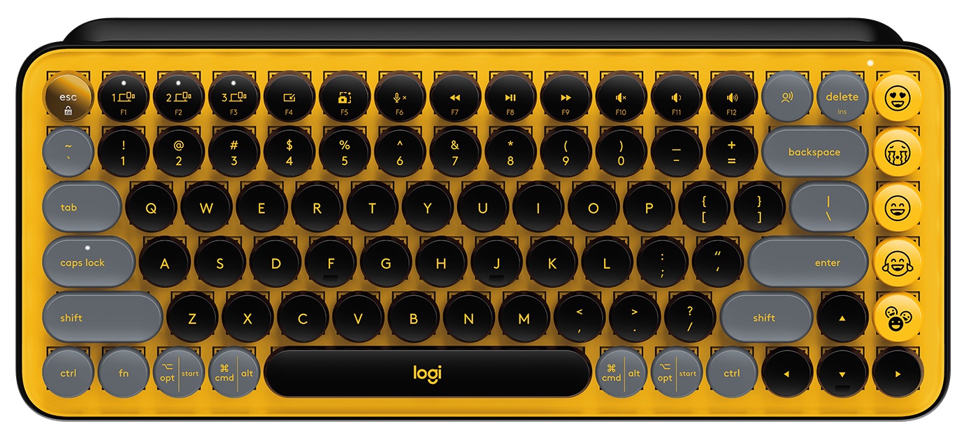 Клавиатура LOGITECH POP Keys Wireless Mechanical Keyboard Emoji Keys Blast (920-010716) в Киеве