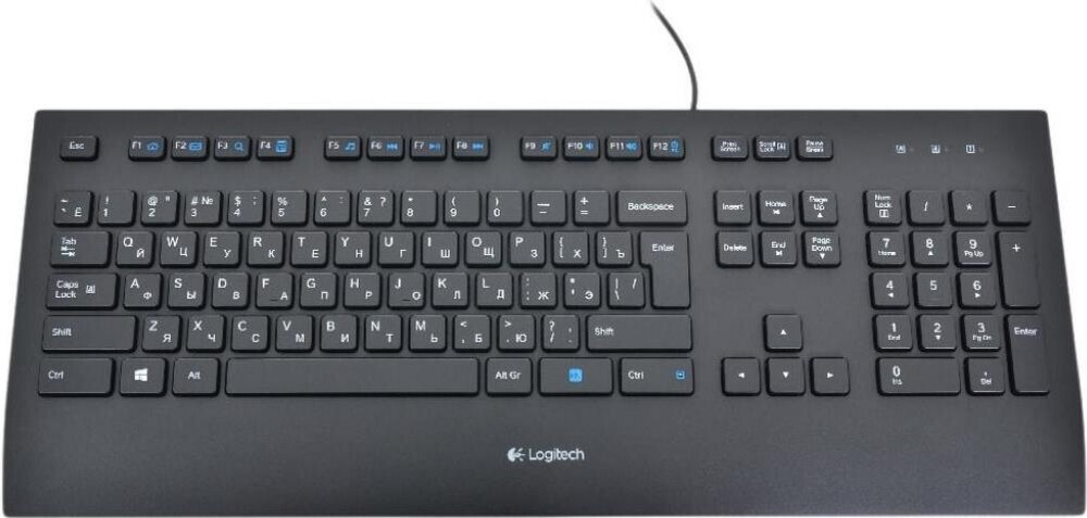 Клавіатура LOGITECH K280e USB UA (920-005217) в Києві