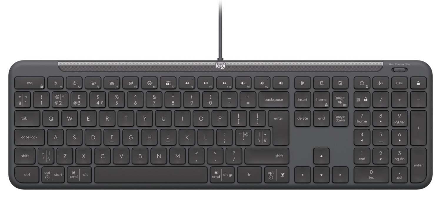 Клавіатура LOGITECH Signature Slim K620 Graphite (920-013333) в Києві