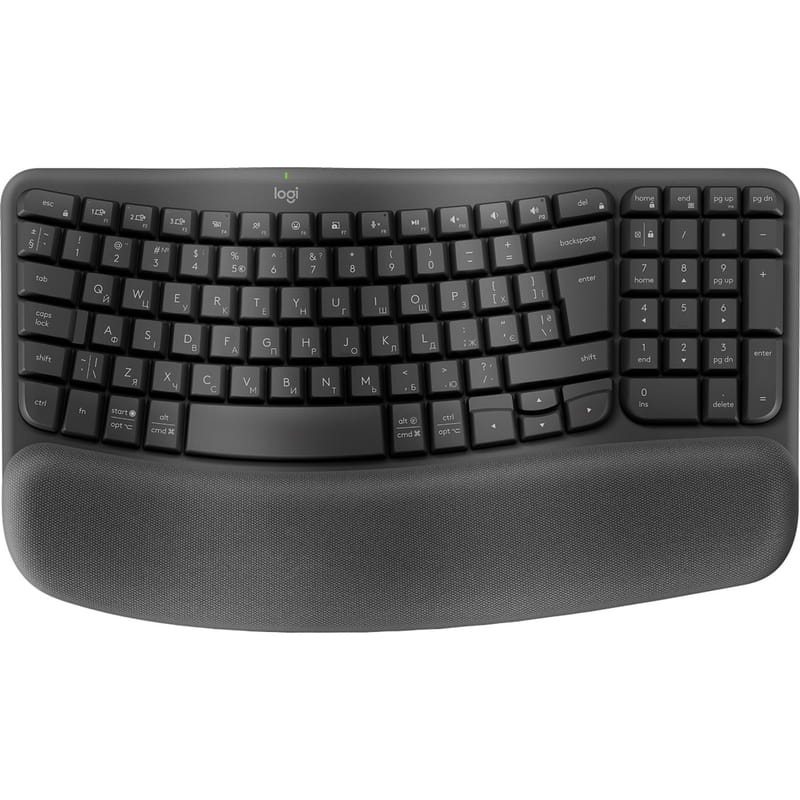Клавиатура LOGITECH Wave Keys Bluetooth/Wireless Black (920-012304) в Киеве