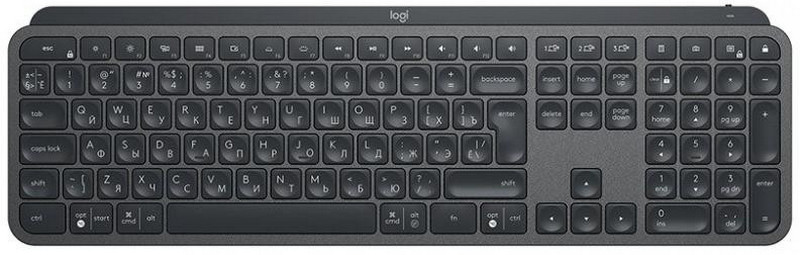 Комплект 2в1 LOGITECH MX Keys Combo Wireless Graphite (920-010933) в Києві