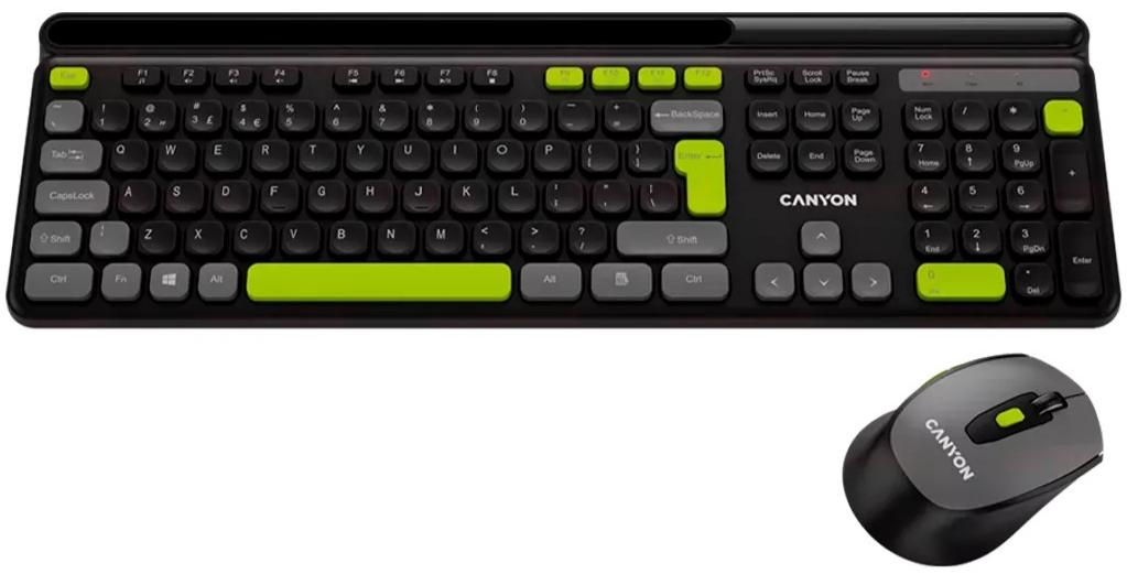 Комплект CANYON HSET-W5 Black (CNS-HSETW5BK) в Києві