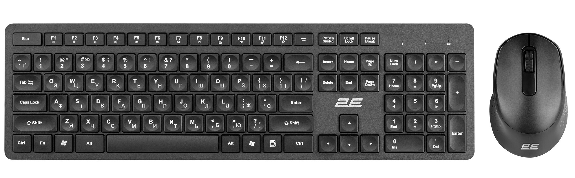 Комплект 2E MK420 WL Black (2E-MK420WB_UA) в Києві