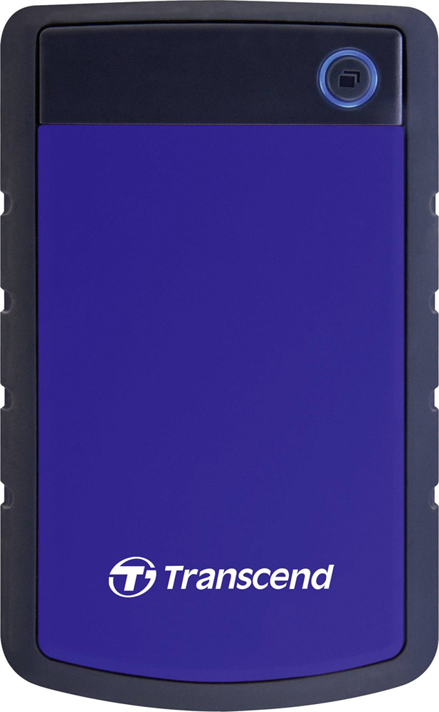 Зовнішній жорсткий диск 2.5" TRANSCEND StoreJet 25H3 2TB USB Blue (TS2TSJ25H3B) в Києві