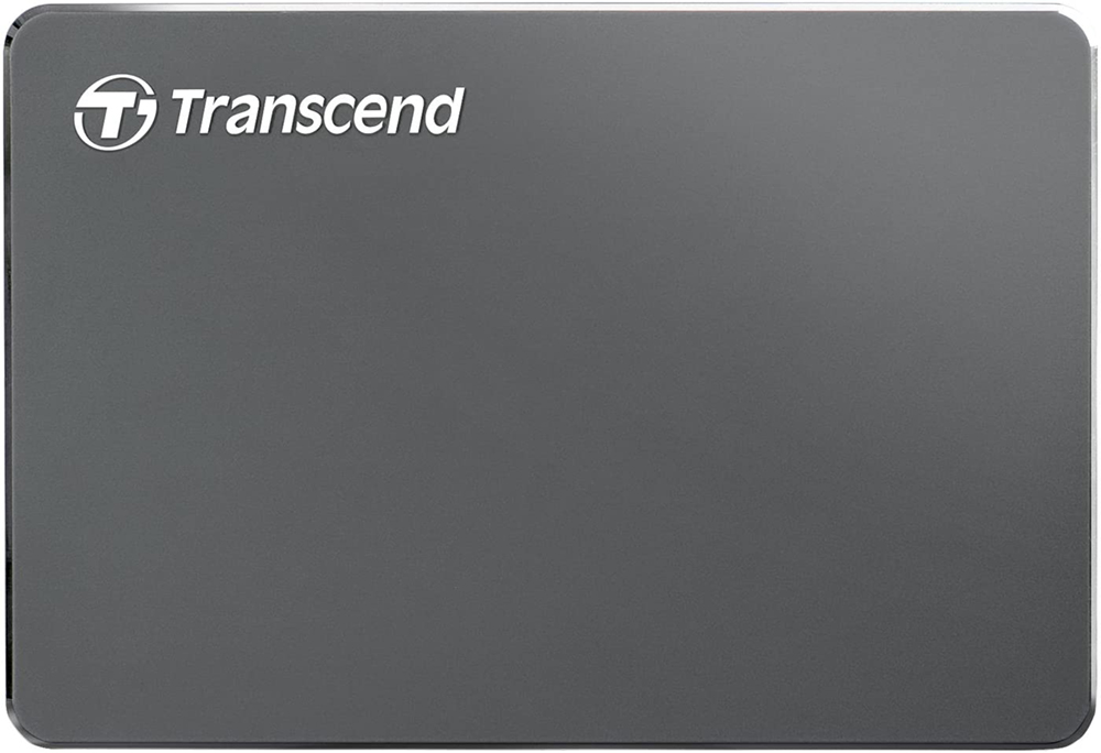 Зовнішній жорсткий диск 2.5" TRANSCEND StoreJet 25C3N 1TB USB Iron Gray (TS1TSJ25C3N) в Києві