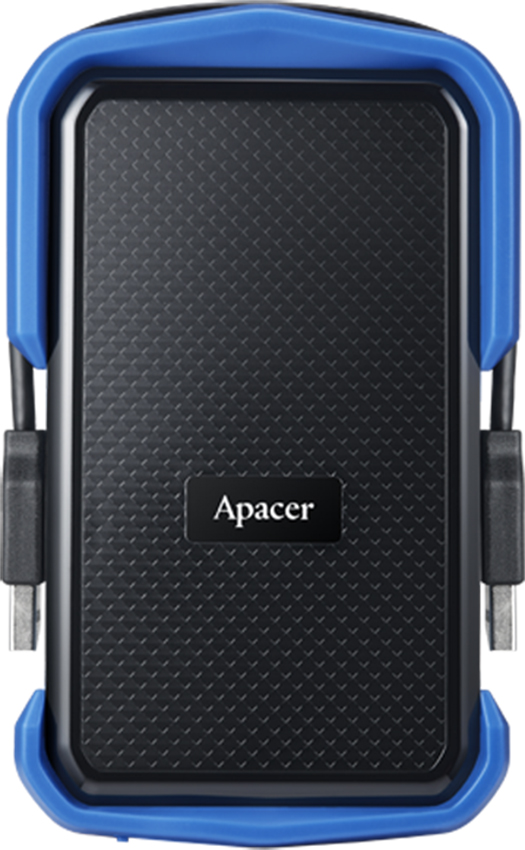 Зовнішній жорсткий диск 2.5" APACER AC631 1TB USB Black/Blue (AP1TBAC631U-1) в Києві