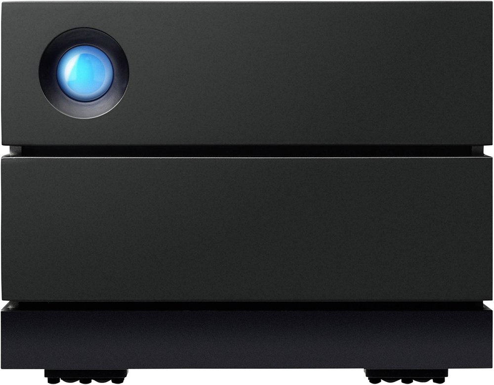 Зовнішній жорсткий диск 3.5" LACIE 2big RAID 8TB USB-C Black (STHJ8000800) в Києві