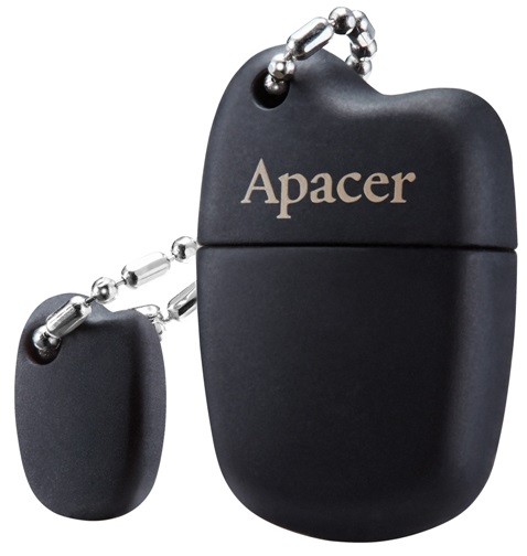 USB-накопичувач Apacer 8Gb USB 2.0 (AP8GAH118B-1) Black в Києві