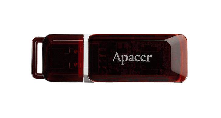 USB-накопичувач Apacer 8Gb USB 2.0 (AP8GAH321R-1) Red в Києві