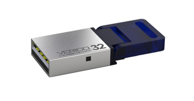 Накопичувач USB 2.0 Verico 32Gb Hybrid Mini Blue в Києві
