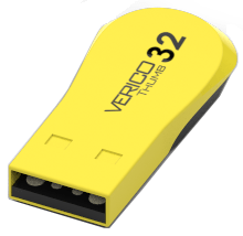 Накопичувач USB 2.0 Verico 32Gb Thumb Yellow/Black в Києві