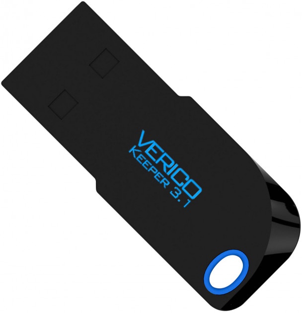 Накопитель Verico USB 16Gb Keeper Black+Blue USB 3.1 в Киеве