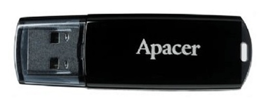 Накопичувач USB Apacer AH322 32GB (AP32GAH322B-1) Black в Києві