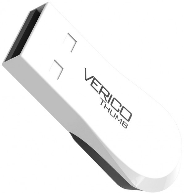 Накопичувач Verico USB 8Gb Thumb White+Black в Києві