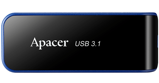 USB-накопичувач 16GB APACER AH356 USB 3.1 Black (AP16GAH356B-1) в Києві