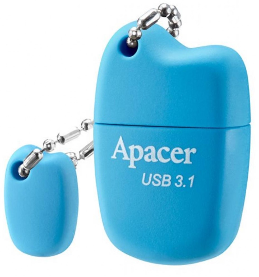 USB флеш накопичувач APACER 64GB USB 3.0 (AH159) Blue в Києві