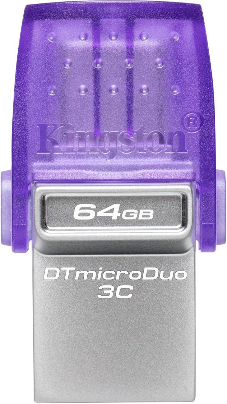 USB-накопичувач 64GB KINGSTON DataTraveler MicroDuo 3C USB/USB-C (DTDUO3CG3/64GB) в Києві