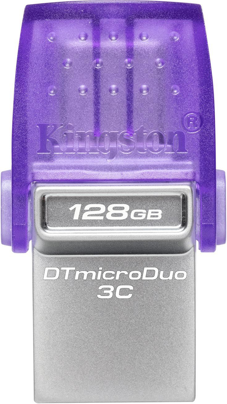 USB-накопичувач 128GB KINGSTON DataTraveler MicroDuo 3C USB/USB-C (DTDUO3CG3/128GB) в Києві