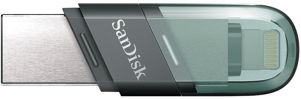 USB-накопичувач 256GB SANDISK USB 3.1 Lightning Grey (SDIX90N-256G-GN6NE) в Києві