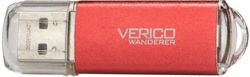 USB-накопичувач 4GB VERICO Wanderer USB 2.0 Red (1UDOV-M4RD43-NN) в Києві
