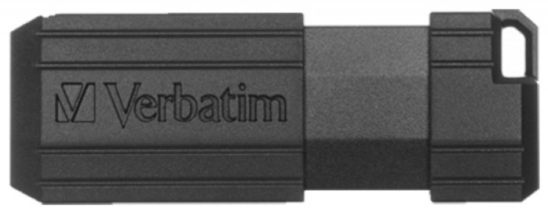 USB-накопичувач 32GB VERBATIM PinStripe USB 2.0 Black (49064) в Києві