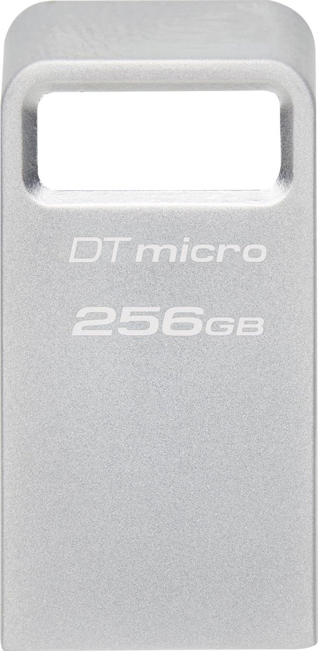 USB-накопичувач 256GB KINGSTON DataTraveler Micro USB 3.2 Metal (DTMC3G2/256GB) в Києві