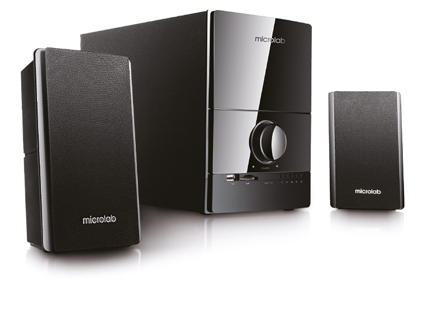 Акустическая система 2.1 MICROLAB M-500U Black в Киеве