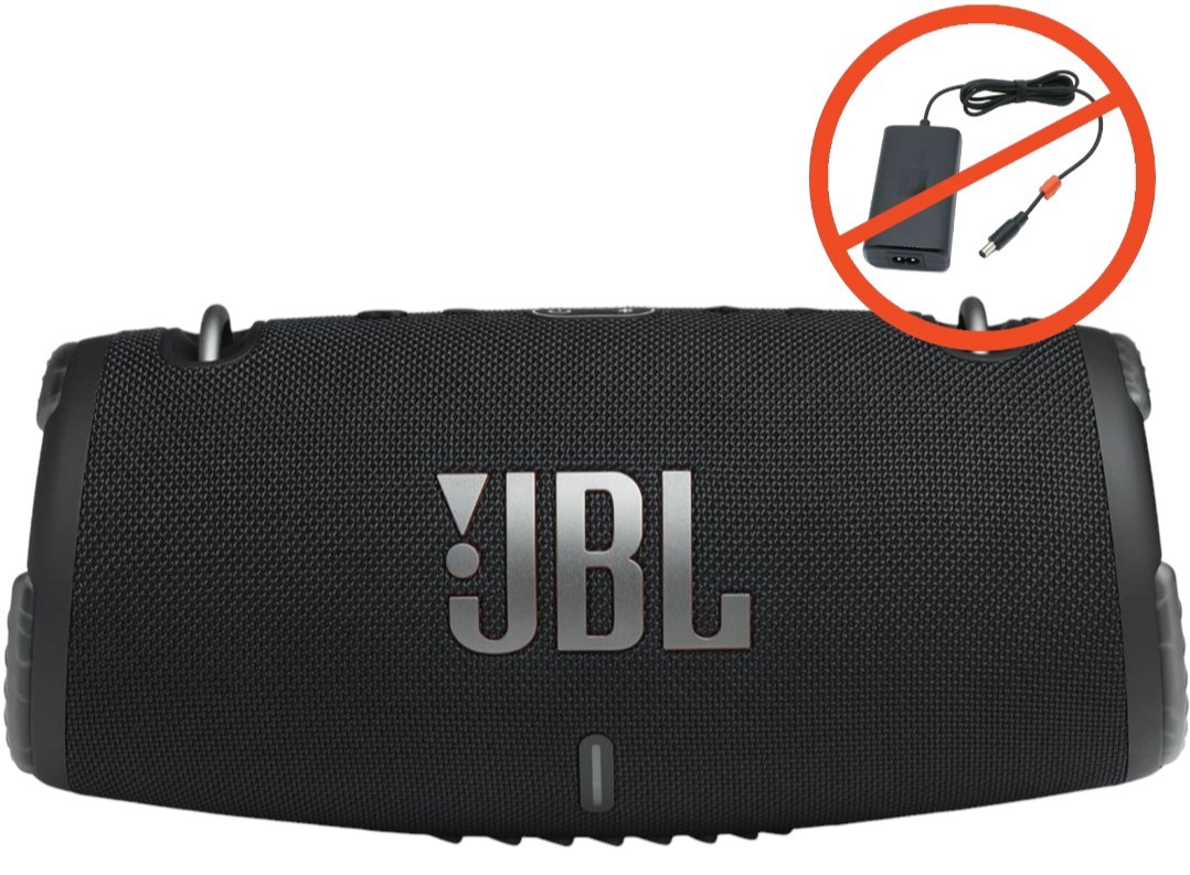 Портативна акустика JBL Xtreme 3 Black (JBLXTREME3BLKEUNA) без зарядного адаптера в Києві