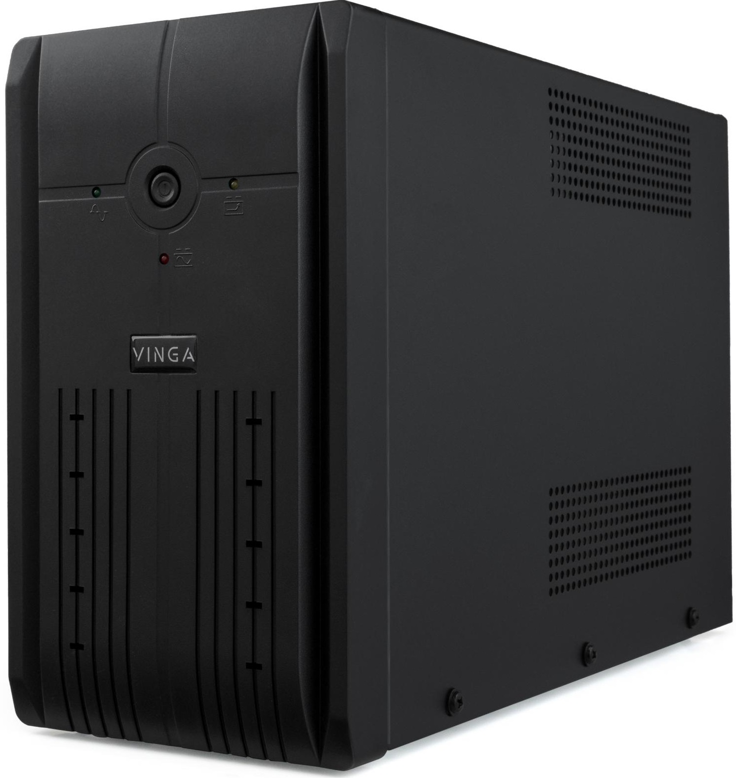 ДБЖ Vinga LED 650VA metal case with USB (VPE-650PRMU) в Києві