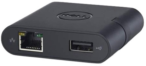 Адаптер Dell DA200 USB-C to HDMI/VGA/Ethernet/USB 3.0 (470-ABRY) в Києві