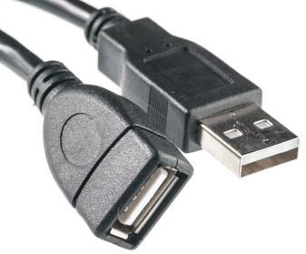 Кабель POWERPLANT USB 2.0 AF – AM, 1.0 м, One ferrite (CA910694) в Києві