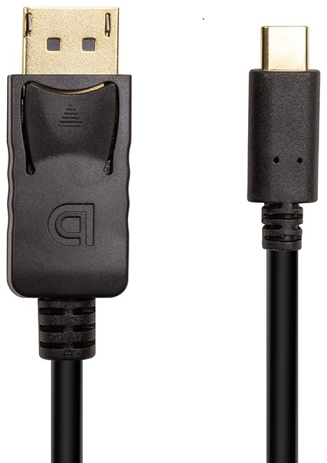 Кабель POWERPLANT USB Type-C 3.1 Thunderbolt 3 (M) - DisplayPort (M), 4K, 3 м (CA912544) в Києві