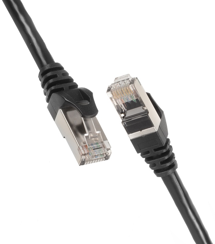 Патч-корд 2E CAT 5E,UTP,RJ45, 26AWG ,7/0.16 CU, 2.00 M, PVC,BLACK в Киеве