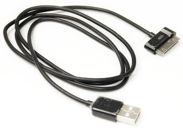 Кабель POWERPLANT USB - 30pin (4/4s) 1м (DV00DV4045) в Киеве