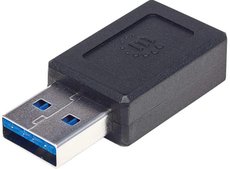 Переходник INTRACOM Manhattan USB3.1 Type-C (F) - USB3.0 Type-A (M) (354714) в Киеве