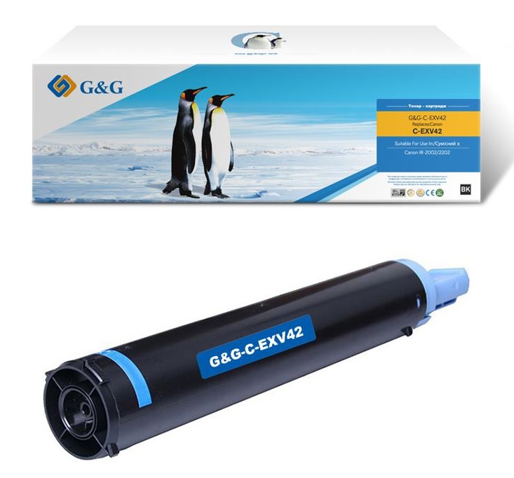 Тонер-картридж G&G для CANON C-EXV42 iR2202/2202N Black (G&G-EXV42) в Києві