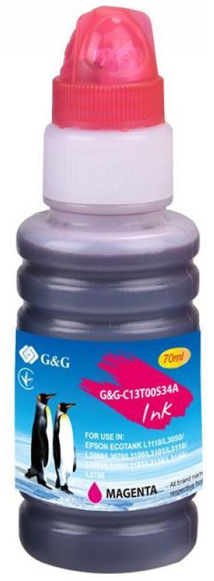 Чернила G&G для Epson L31XX Magenta (G&G-C13T00S34A) в Киеве