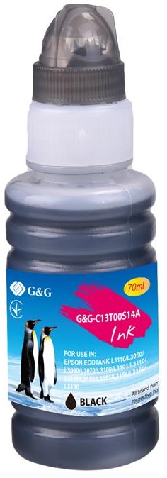 Чорнило G&G до Epson black (G&G-C13T00S14A) в Києві