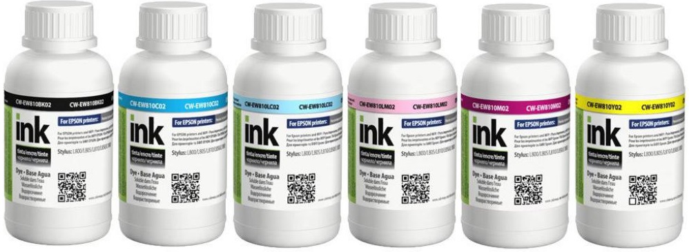 Чернила COLORWAY Epson L-800/810/850 BK/С/M/LС/LM/Y (CW-EW810SET02) в Киеве