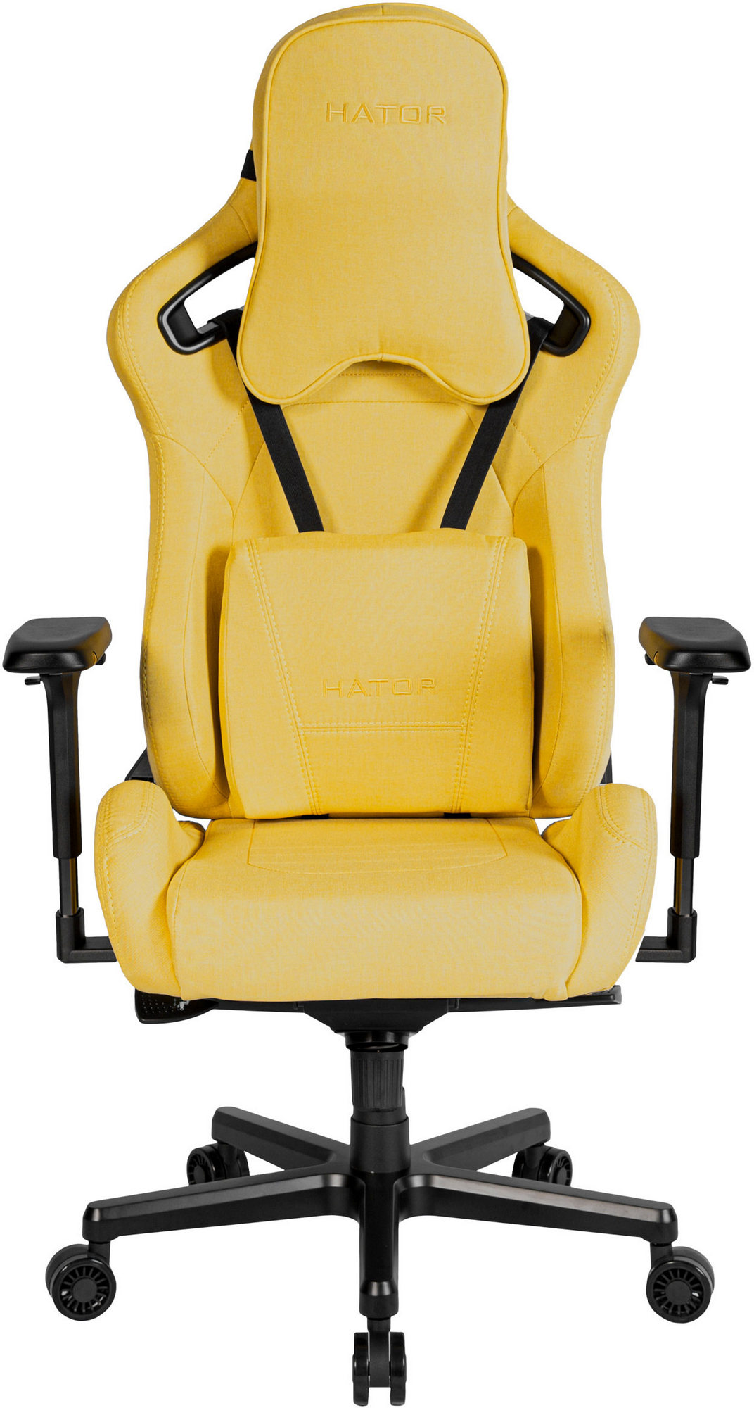 Ігрове крісло HATOR Arc Fabric Saffron Yellow (HTC-995) в Києві