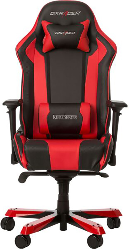 Ігрове крісло DXRACER King Black/Red (OH/KS06/NR) в Києві