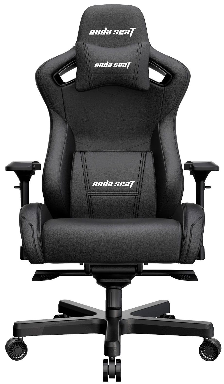 Ігрове крісло ANDA SEAT Kaiser 2 XL Black (AD12XL-07-B-PV-B01) в Києві