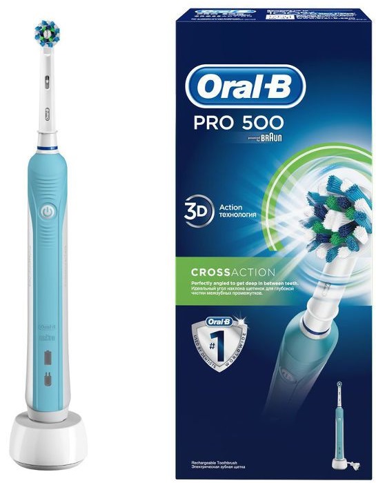 Зубная щетка BRAUN Oral-B PRO 500 Cross Action в Киеве