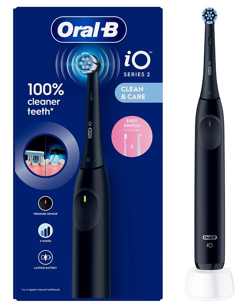 Зубна щітка BRAUN Oral-B iO Series 2 iOS2.1C9.0 Black в Києві